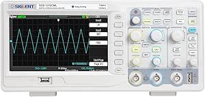 Siglent SDS1072CML 7" TFT LCD 70MHz Digital Storage Oscilloscope 2 Channels 100-240V