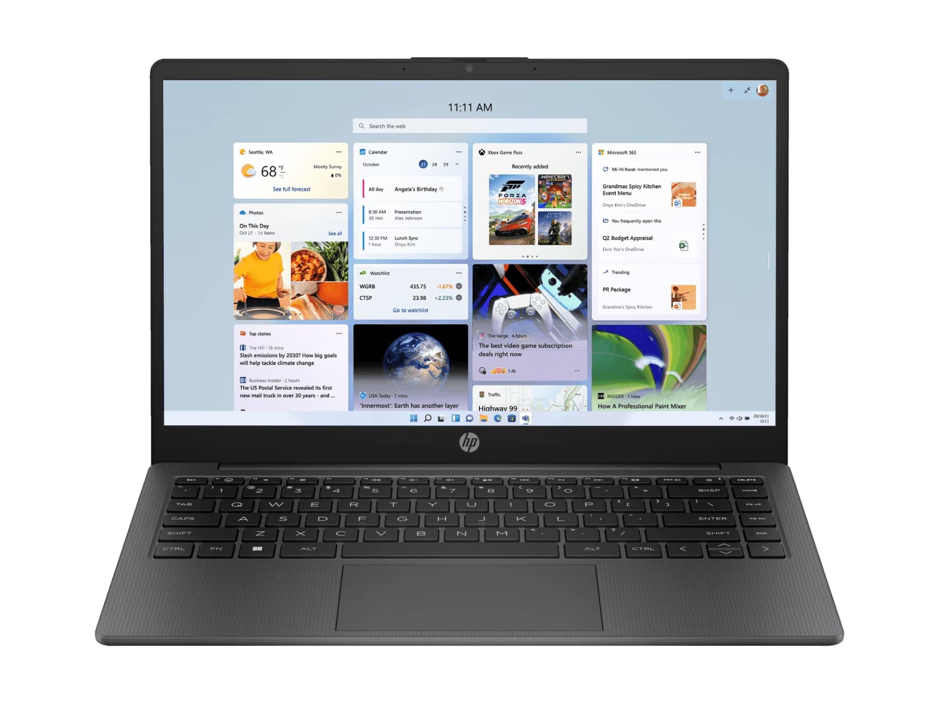 HP 14 (2025), AMD Ryzen 5 7520U Quad Core - (8 GB/512 GB SSD/AMD Radeon Graphics/Windows 11 Pro) Thin and Light Business Laptop/14.0" HD Display/Ash Grey/1.36 kg/MS Office 2021-image-15