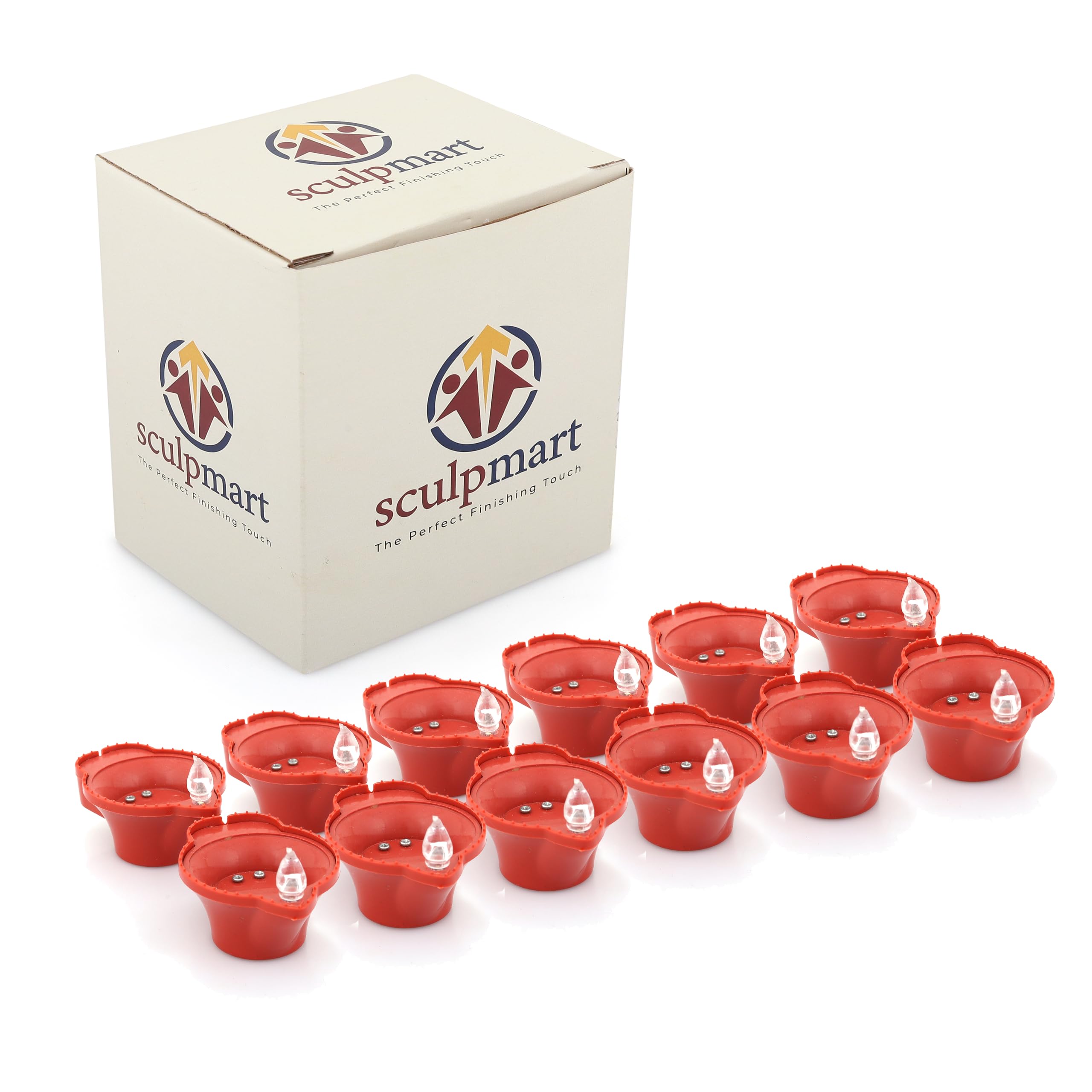 sculpmart LED Plastic Water Sensor Diya Set of 12 Smokeless for Home and Diwali Decorations Yellow Light (B0CJNZ8SPF) Amazon Price History, Amazon Price Tracker