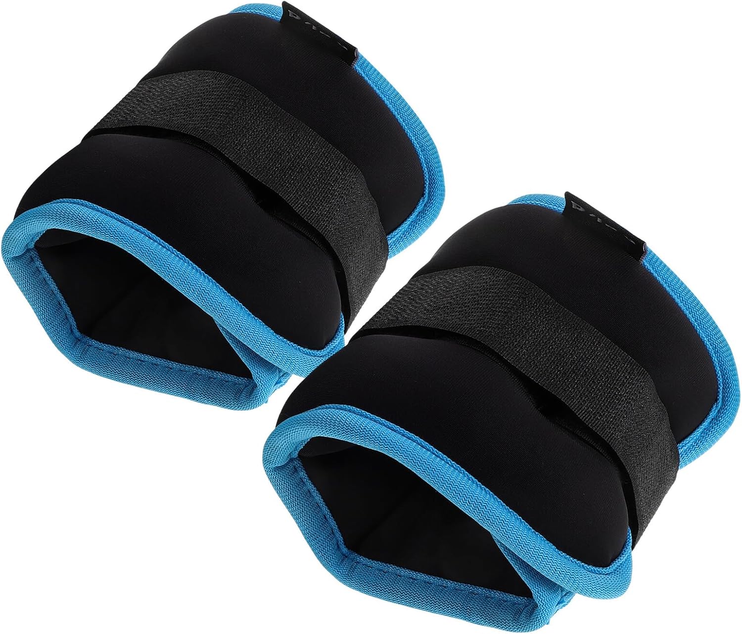 VILLCASE Adjustable Ankle Weights 1kg (0.5kg X 2) Portable Strength Training Sandbag for Running, Dance, Yoga, and Fitness with Comfortable Strap for Men and Women