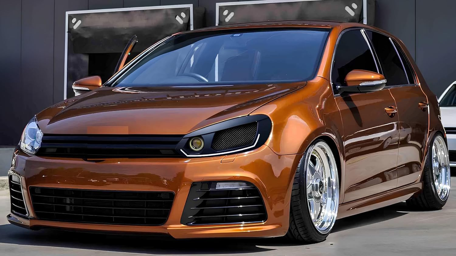 Compatible with Golf MK6, Golf R, GTI MK6, TDI 2010-2013 Headlight Air Ducted (Driver Side)