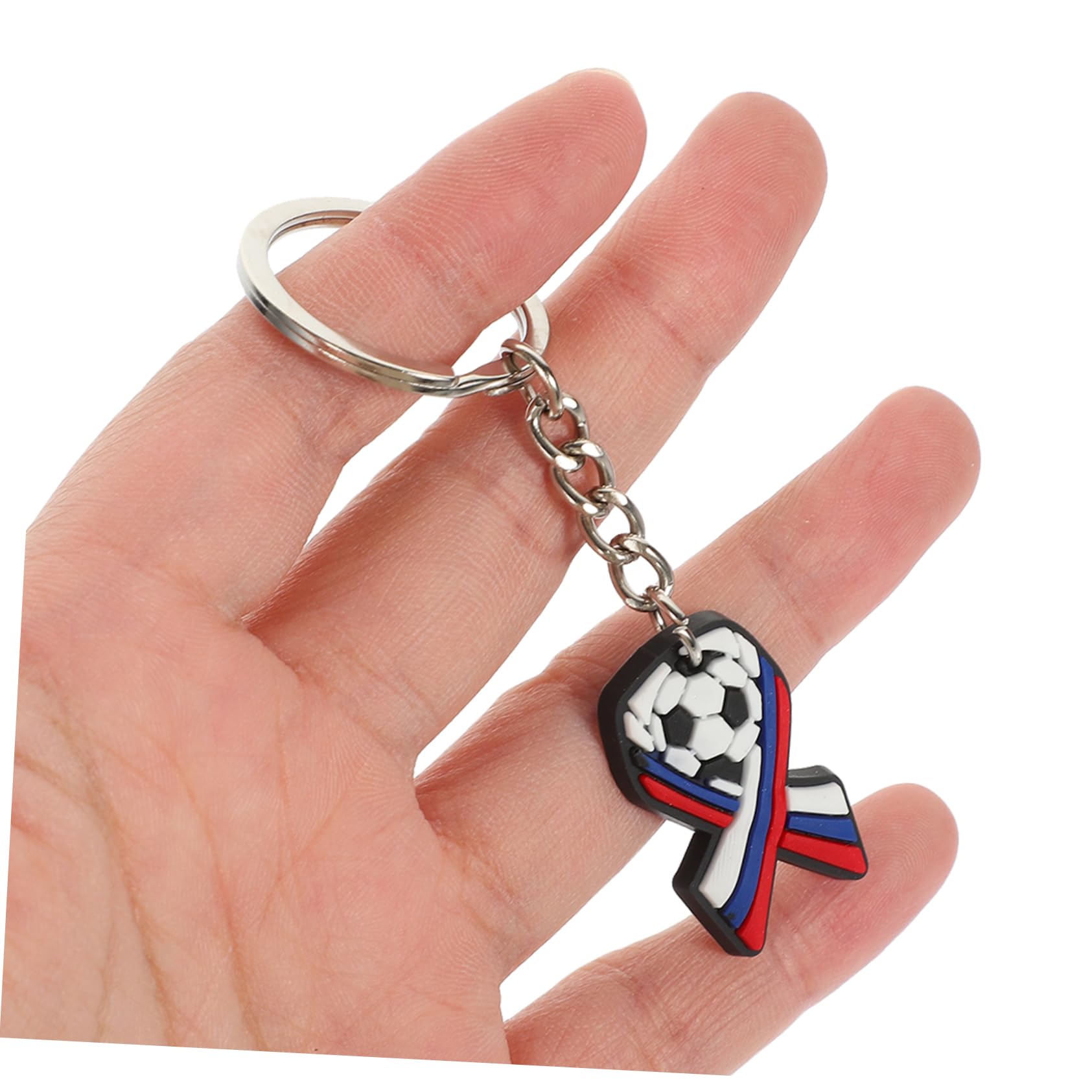 Abaodam 3 juegos de llaveros deportivos de fútbol para mochilas, colgantes decorativos de fútbol, llaveros de recuerdo para cumpleaños, vacaciones y ocasiones especiales, 35 unidades