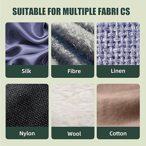 Miniatura 7 de Vaporizador portátil de mano pequeño para ropa tamaño de viaje, mini máquina de planchar eléctrica 2 en 1 para ropa y cortinas (beige)