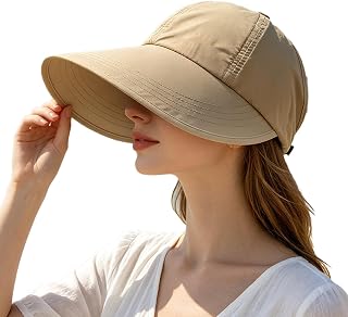 Women Sun Hat - UV Protection Quick Dry Baseball Cap for Outdoors | Ponytail Sun Visor with Quick Dry Fabric for Women, Outdoor Running, Hiking, Travel, Beach Days and Summer Activities