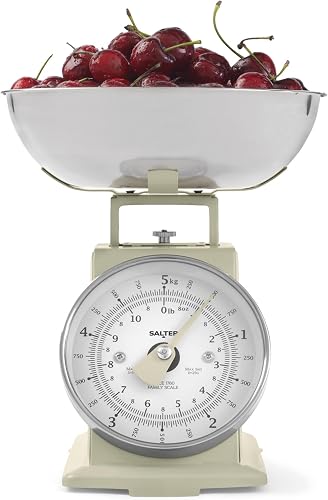 Timeless mécanique 5 kg, bol 1 L, cadran crème 22 cm Salter