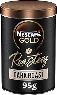 قهوة سريعة التحضير جولد روستري بتحميص غامق من نسكافيه، 95 جرام
