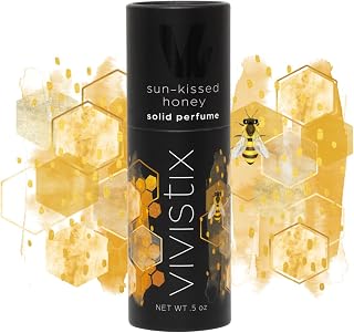 Solid Perfume Stick | Sun-Kissed Honey scent | Portable, clean, sweet, gourmand, honey travel perfume | Made in the USA | no parabens, phthalates, or preservatives