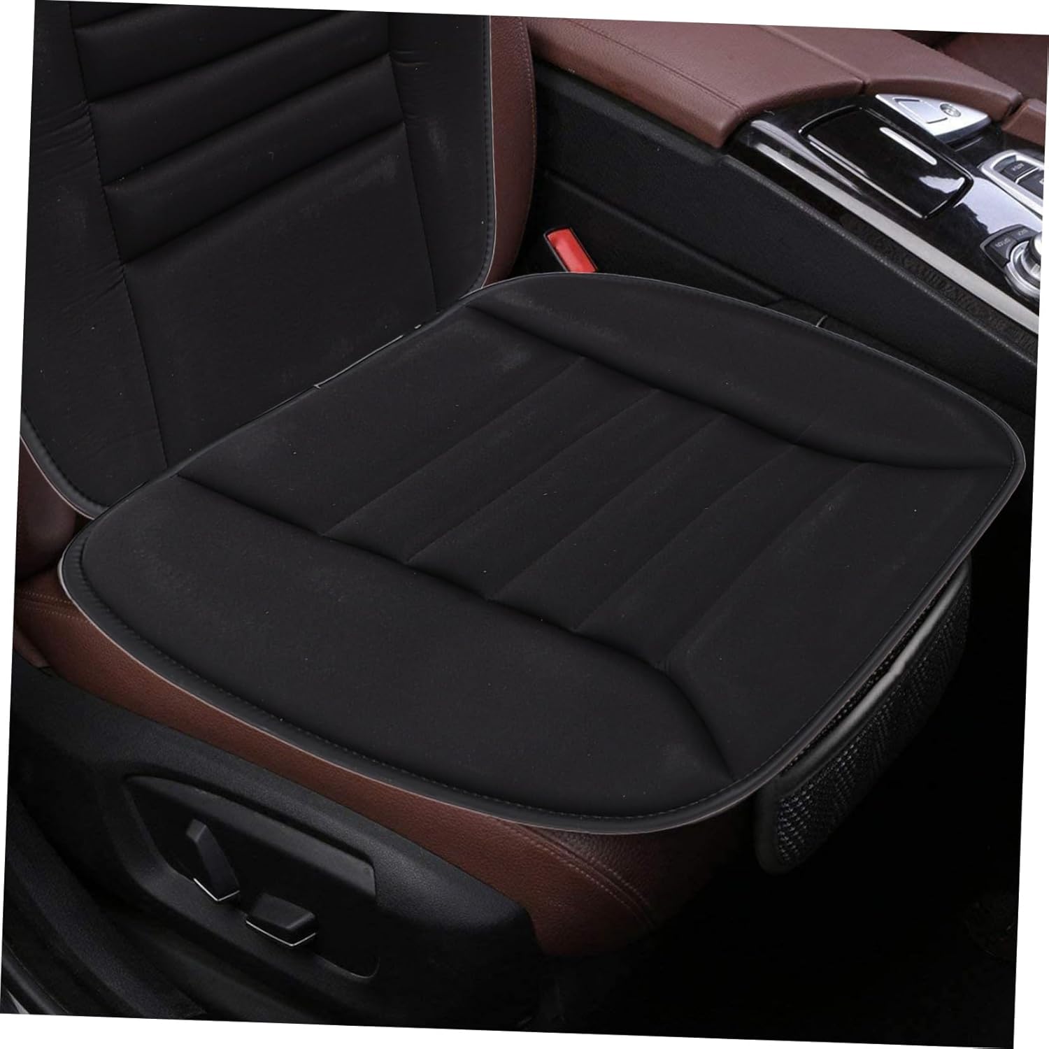 ABOOFAN Memory Foam Car Seat Cushion Set Universal Supportive Cover for Seasons Comfortable Pad for Truck and Automobile Drivers