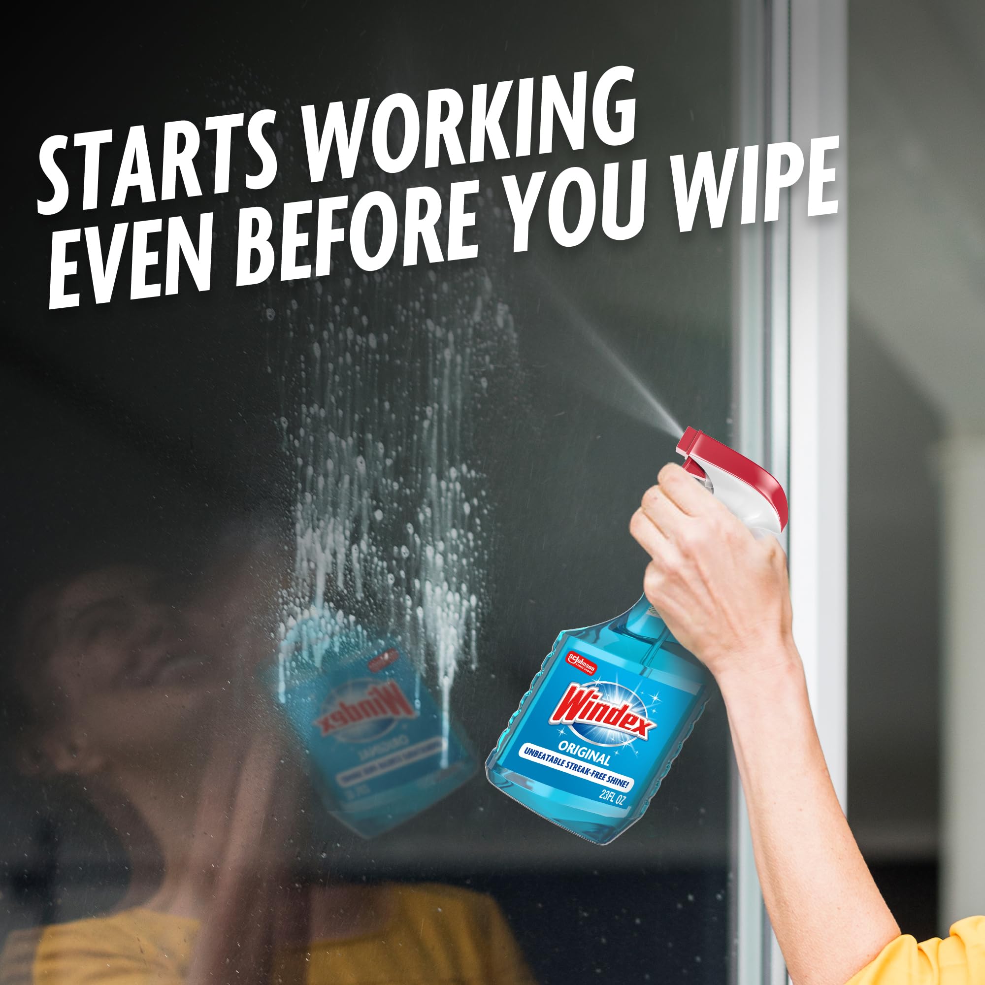 Windex Original Glass Cleaner Trigger, 6 Ct, 23 Fl Oz