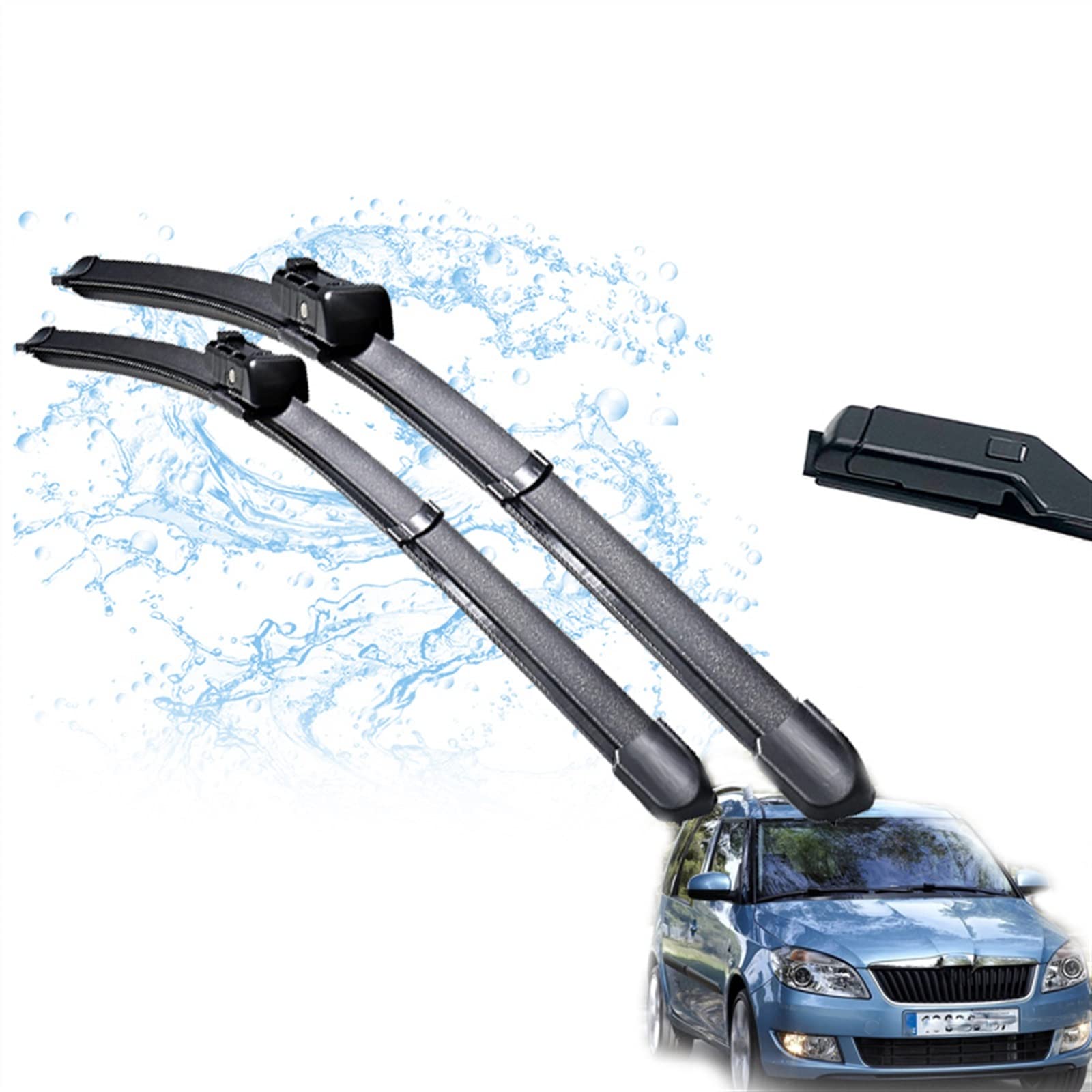 Lame d'essuie-glace pare-brise Skoda Roomster balais de qualité supérieure 21 pouces