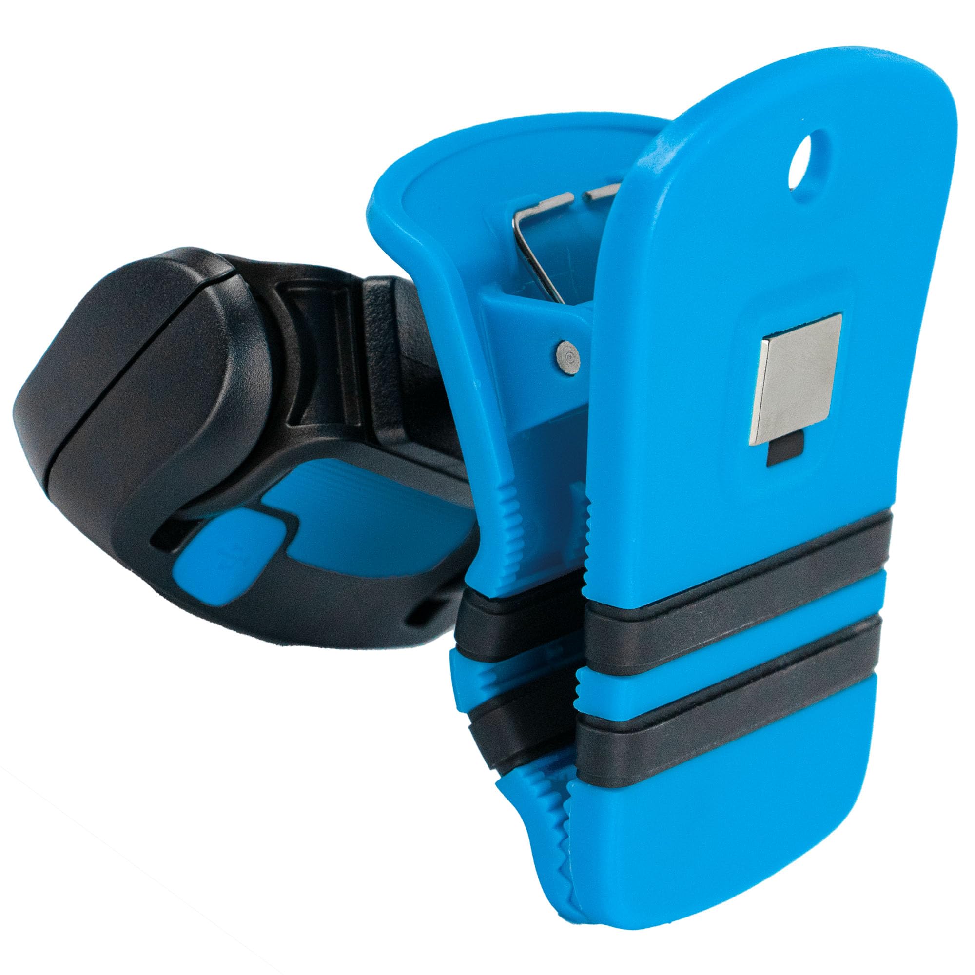 noxgear Luz de clip, 500 lúmenes, recargable (USB-C), magnética, resistente a la intemperie, luz LED para camping, talleres, cortes de energía, cochecitos y más, haz de inundación brillante, modos