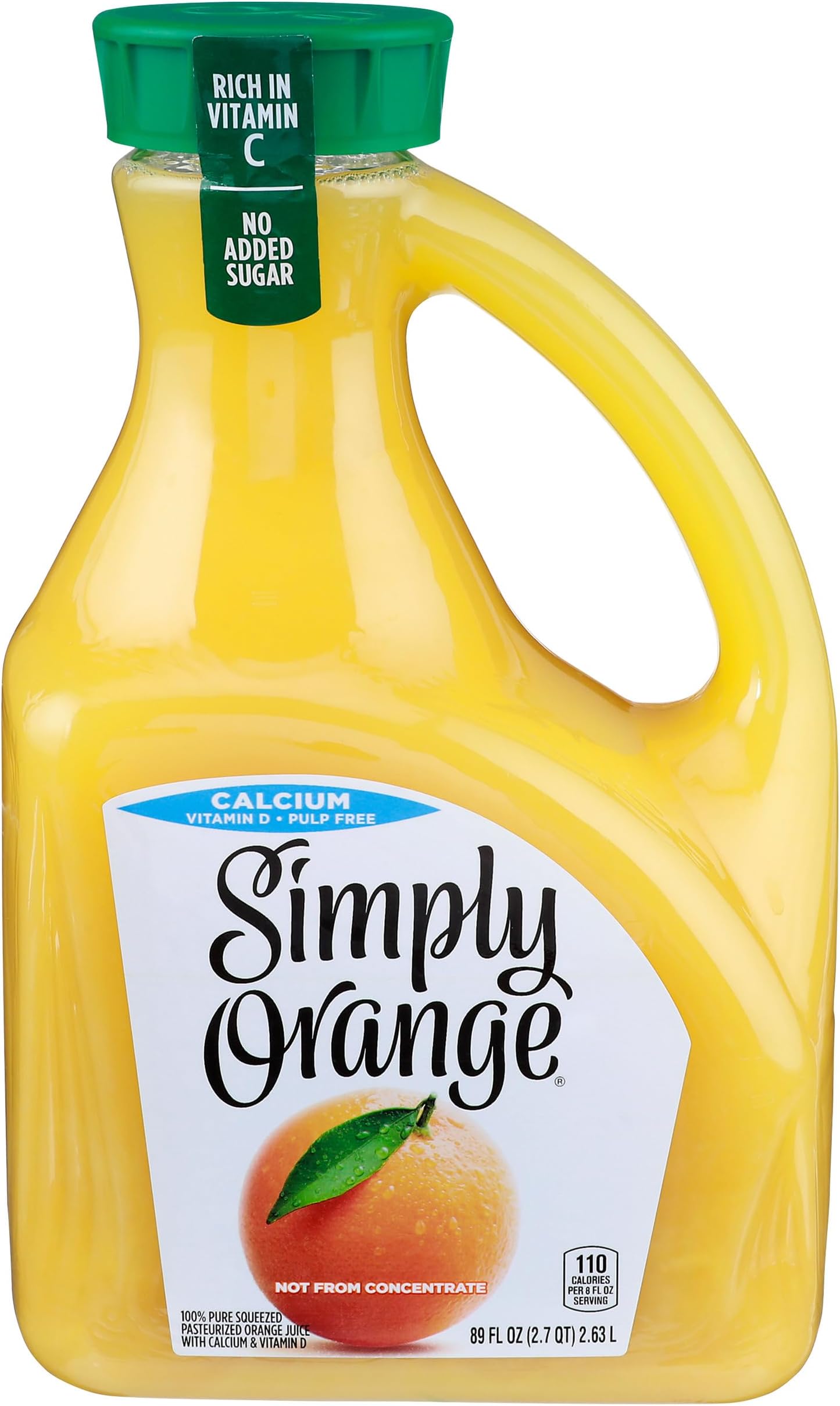Simply, Juice Orange With Calcium, 89 Ounce