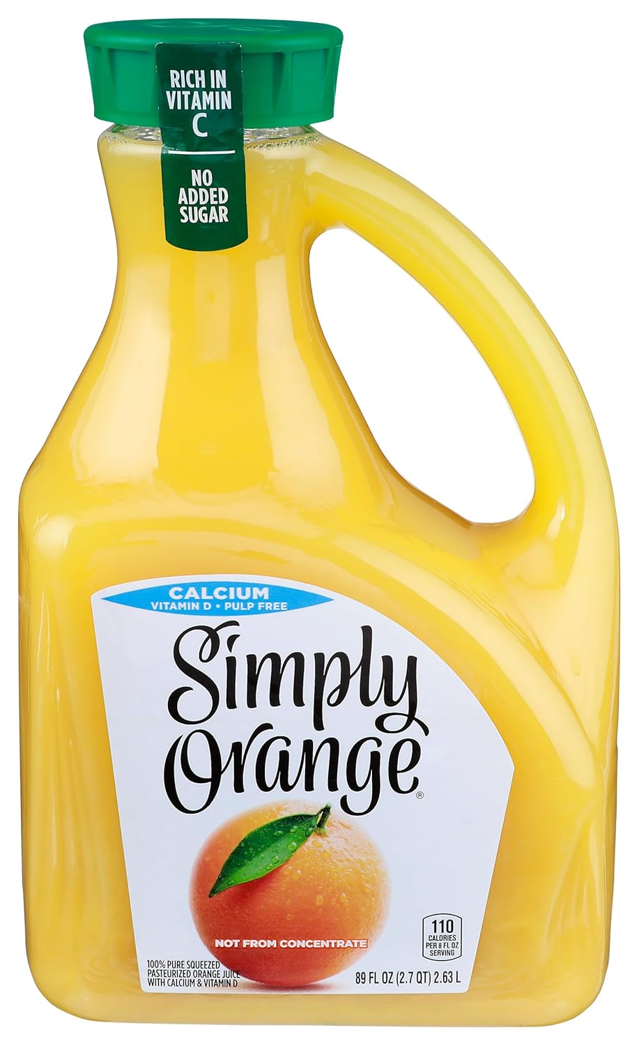 Simply, Juice Orange With Calcium, 89 Ounce