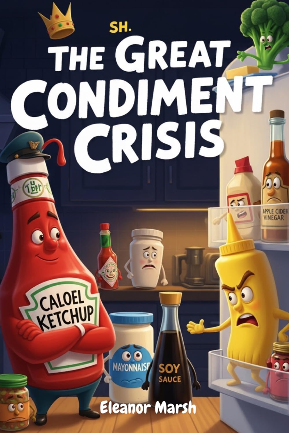 The Great Condiment Crisis: A Hilarious Chapter Book About Ketchup, Mustard, and the Funniest Refrigerator War Ever (The Fridge Files)