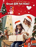 Vista 6 de Amazmic Máquina de Micrófono de Karaoke para Niños, Micrófono Bluetooth Portátil, Micrófono de Karaoke Inalámbrico de Mano con Luces LED, Regalo