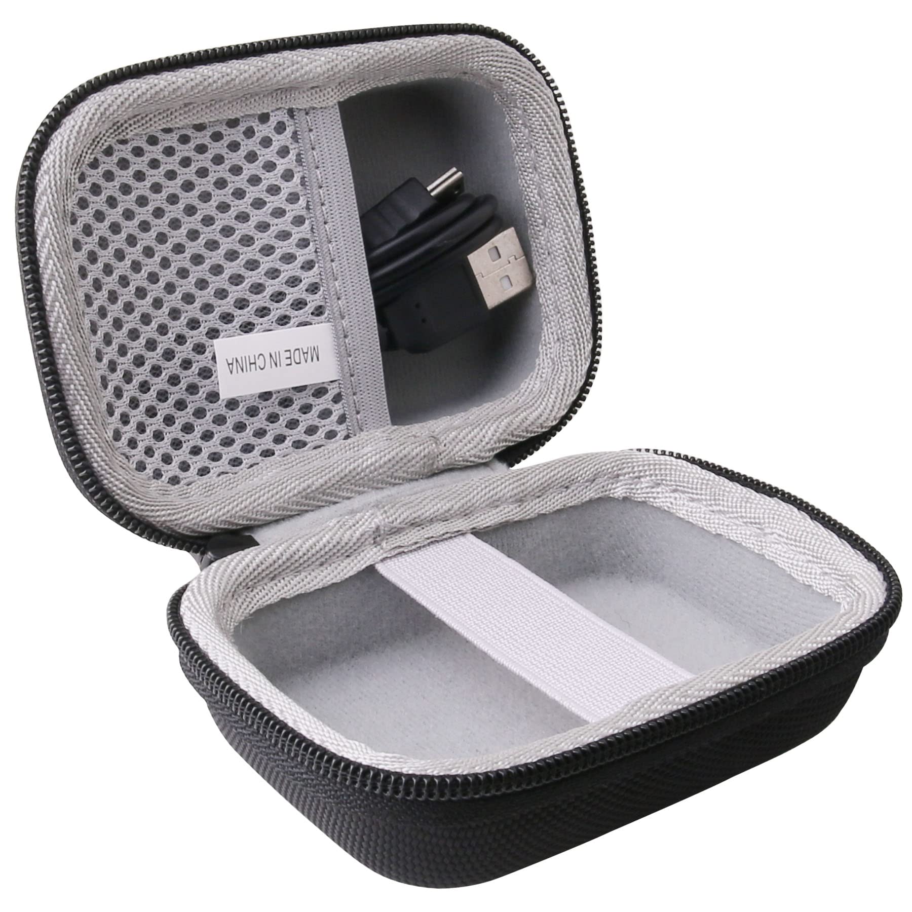 WAIYUCN Hard Carrying Case Compatible with PLAUD NotePin AI Voice Recorder Case (Black)