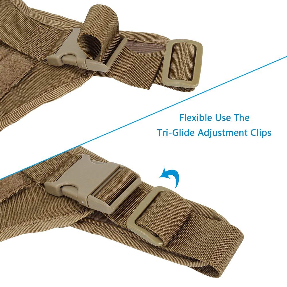 EXCELLENT ELITE SPANKER Tactical Dog Harness Military Dog Harness