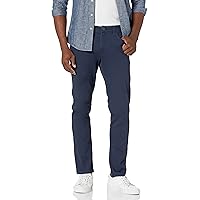 Amazon Essentials Pantaloni Chino Elasticizzati Comodi a 5 tasche