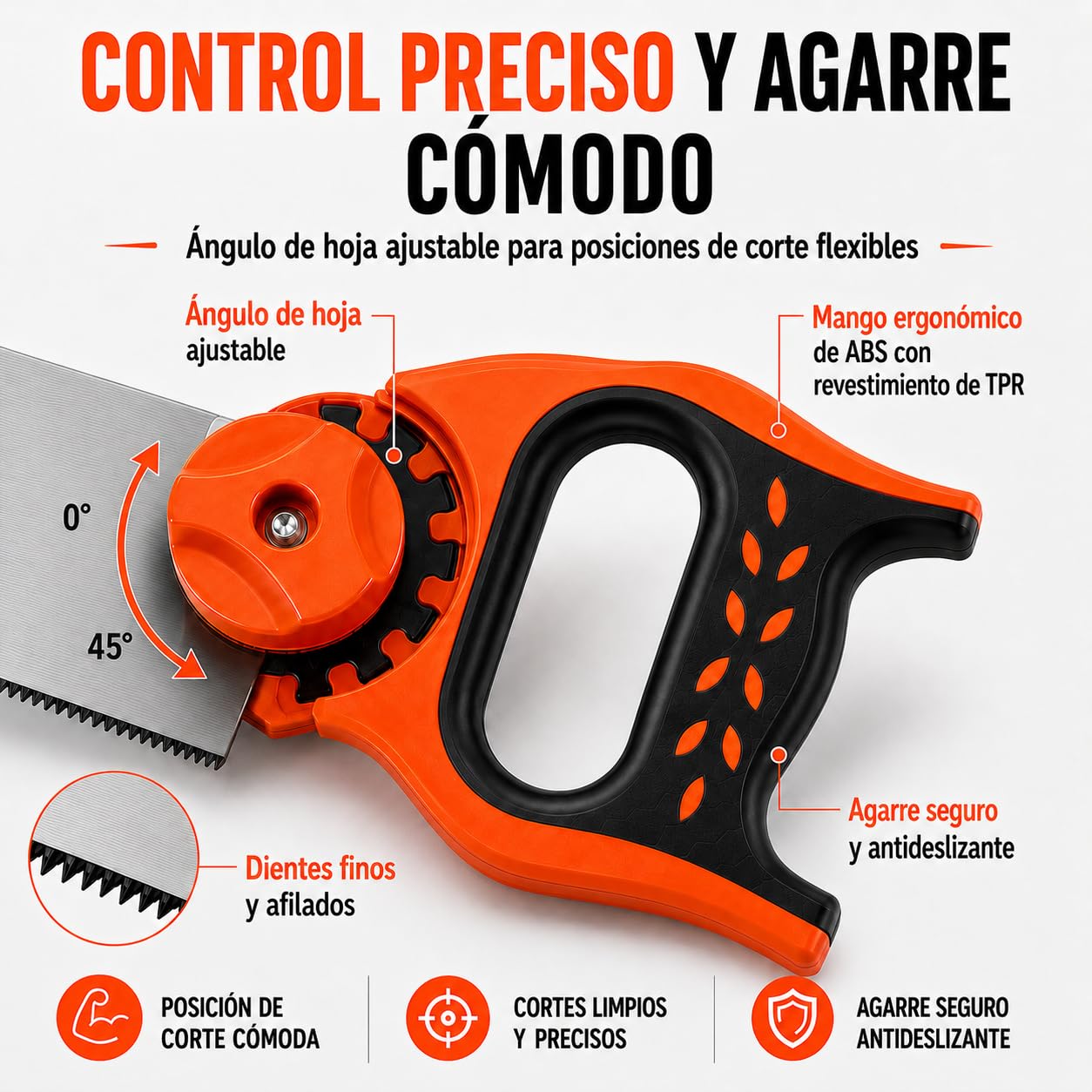 14" Caja de Ingletes con Sierra, Ingletadora Manual Caja, Guia Ingletes Plastico con 0°/22,5°/45° Corte De Múltiples Ángulos, para Carpintería, Bricolaje, Decoración Del Hogar, Marcos de Fotos