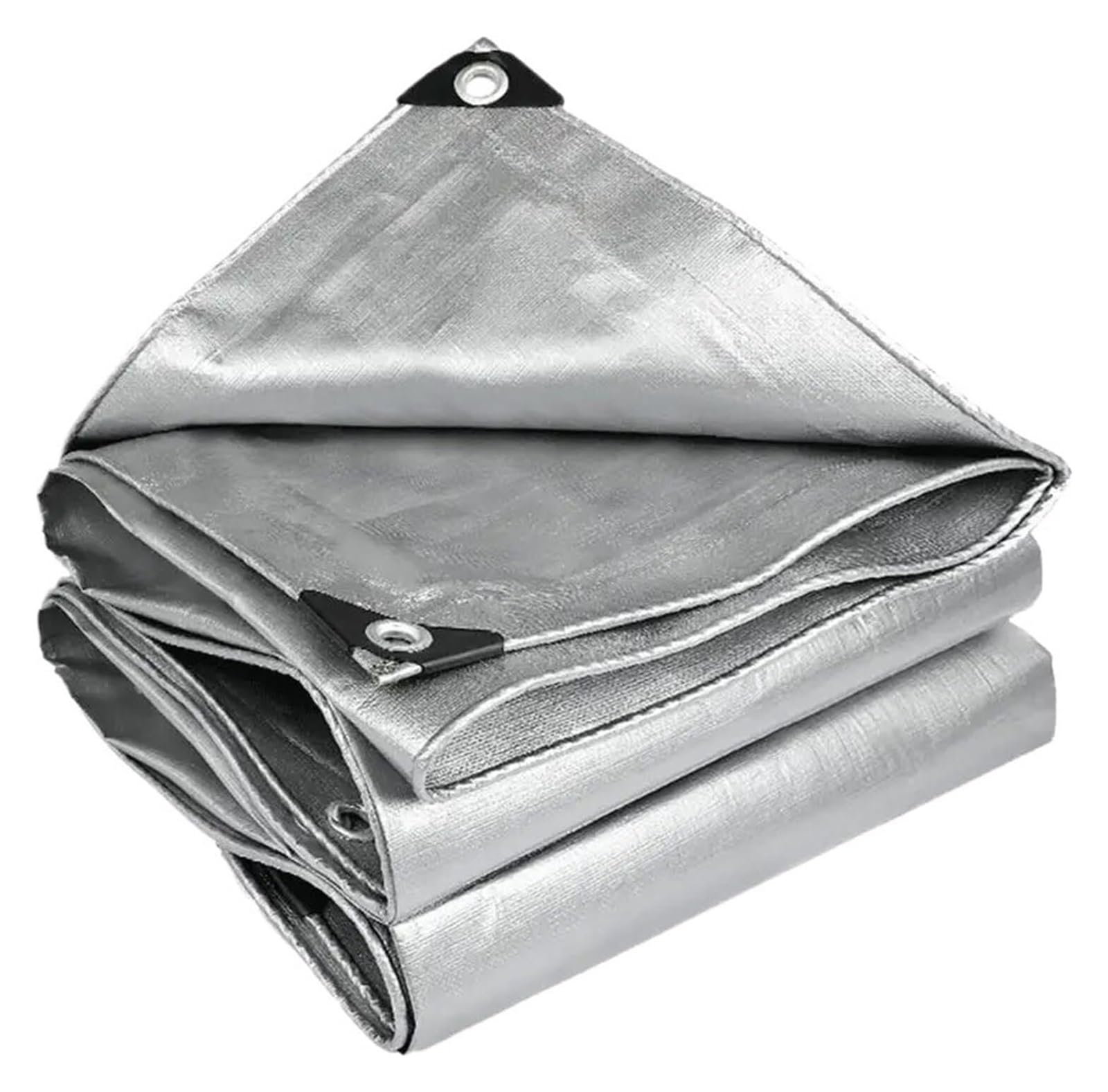 Tarpaulin Waterproof Heavy Duty, Tarpaulin Silver Multiple Sizes Waterproof Rain Cover Sunshade(3x3.0m)