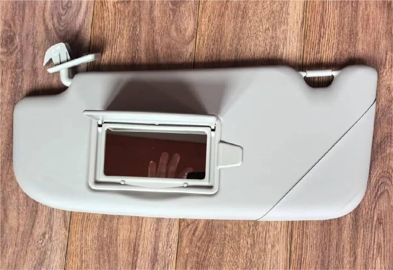 Parasol Interior para Nissan para Qashqai 2008-2015 Visera Interior para Coche con Espejo Conjunto De Visera Frontal Accesorios para Coche Visera Izquierda Derecha(Right Side Grey)