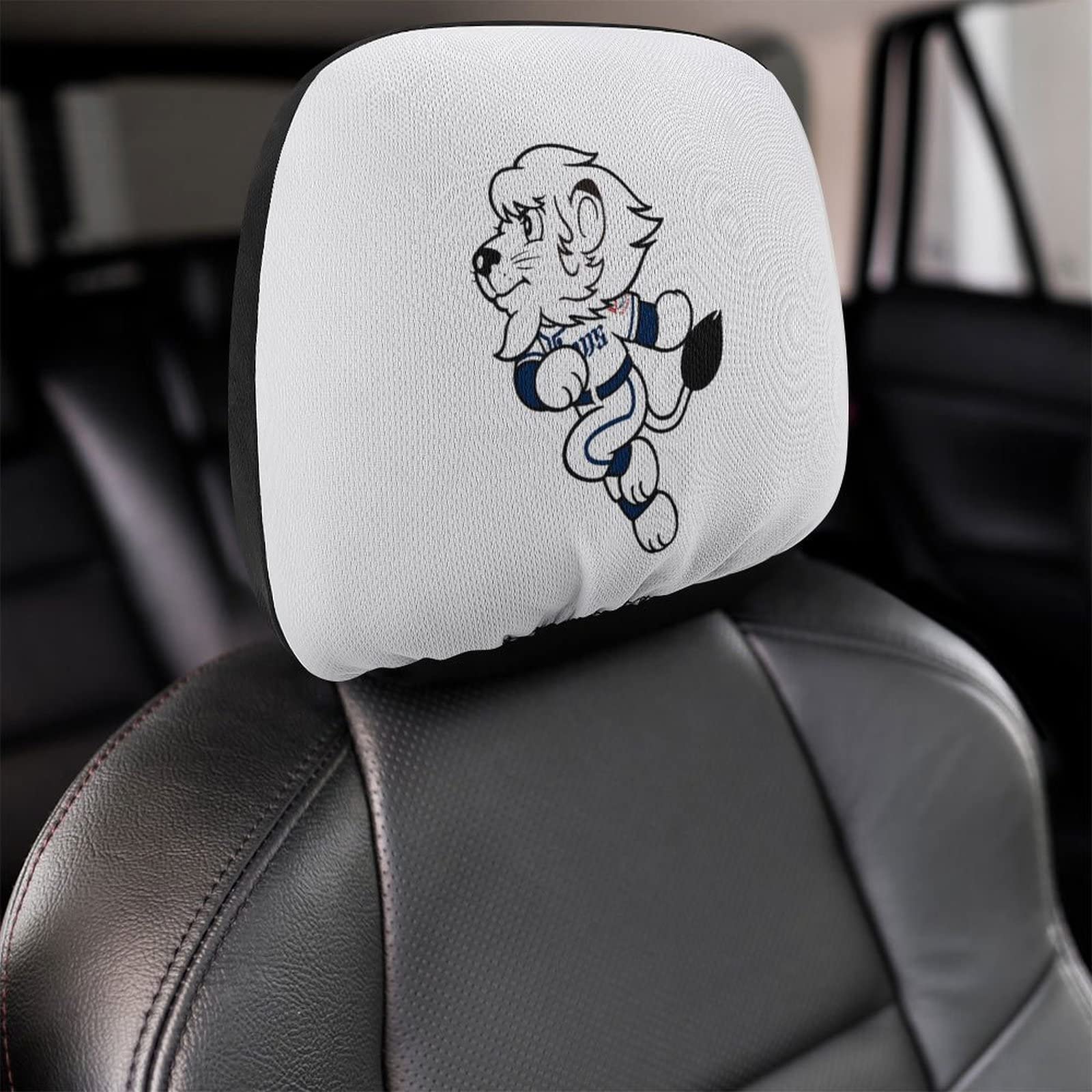 Amazon | 車用ヘッドレストカバー 2枚セット 埼玉西武ライオンズ カー 
