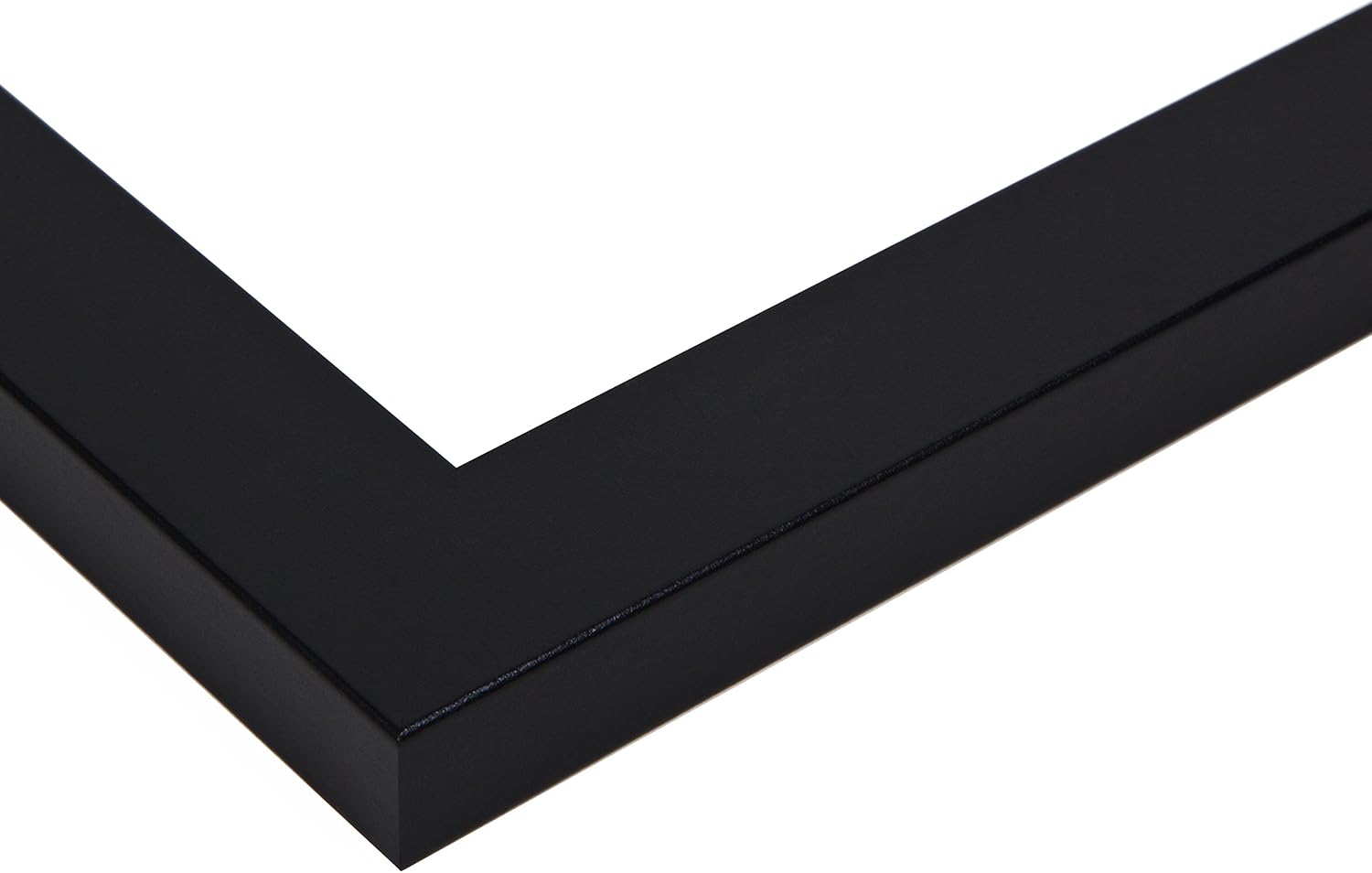 ArtToFrames 10x13 Inch Black Picture Frame, This 1.25" Custom Poster Frame is Smooth Black, for Your Art or Photos - Comes with Regular Glass, WOMCF-105-048C-10x13