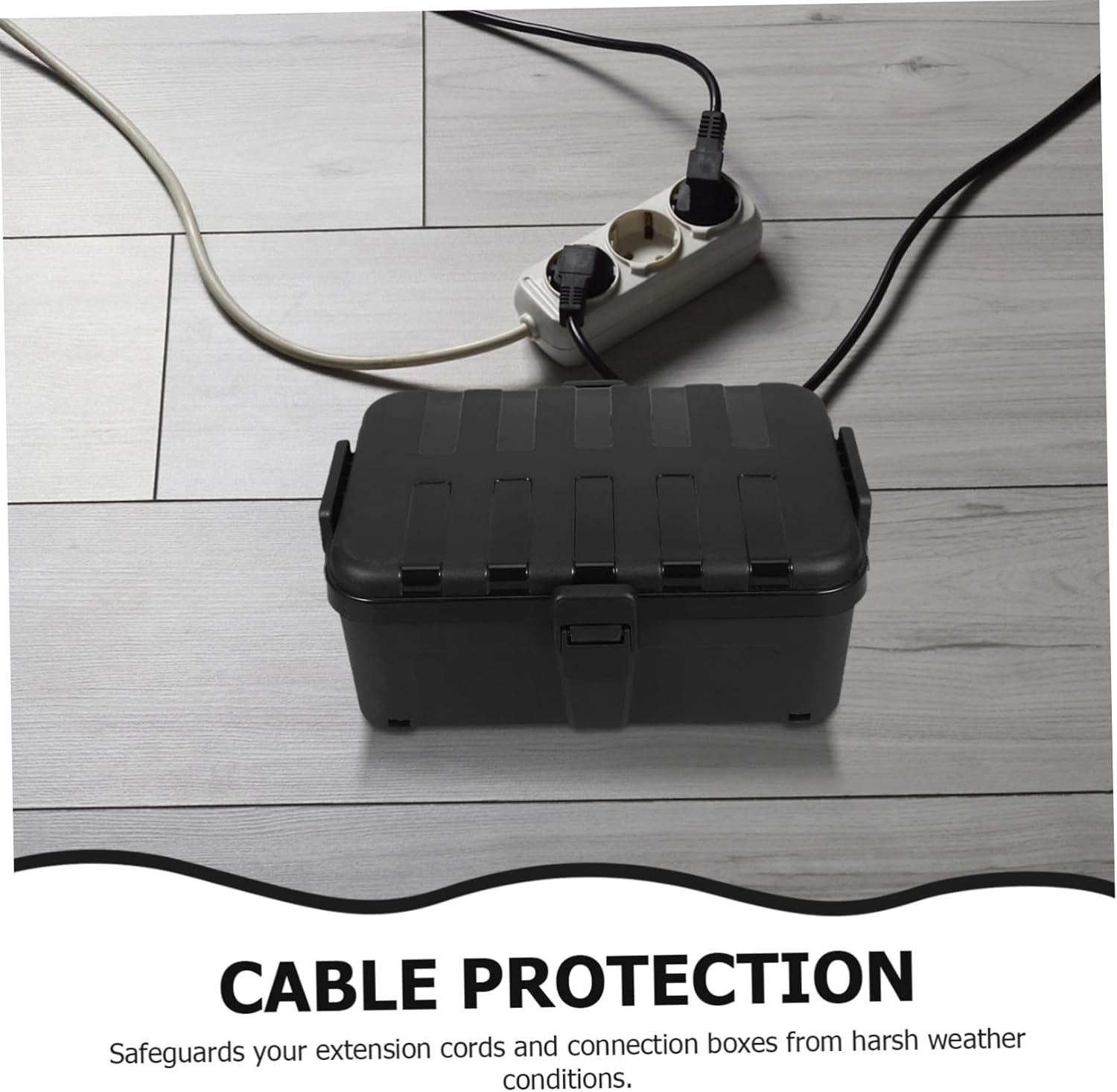 Outdoor Extension Cord Cover Weather Extension Cord Cover Materials for Garden Home Construction Site