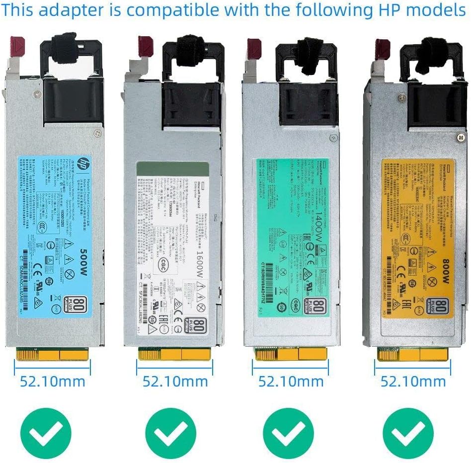 Cablecc 14+10Pin Flex Slot Server Power Board to 16x6Pin Power Supply Board for CHIA ETH BTC Mining Miner
