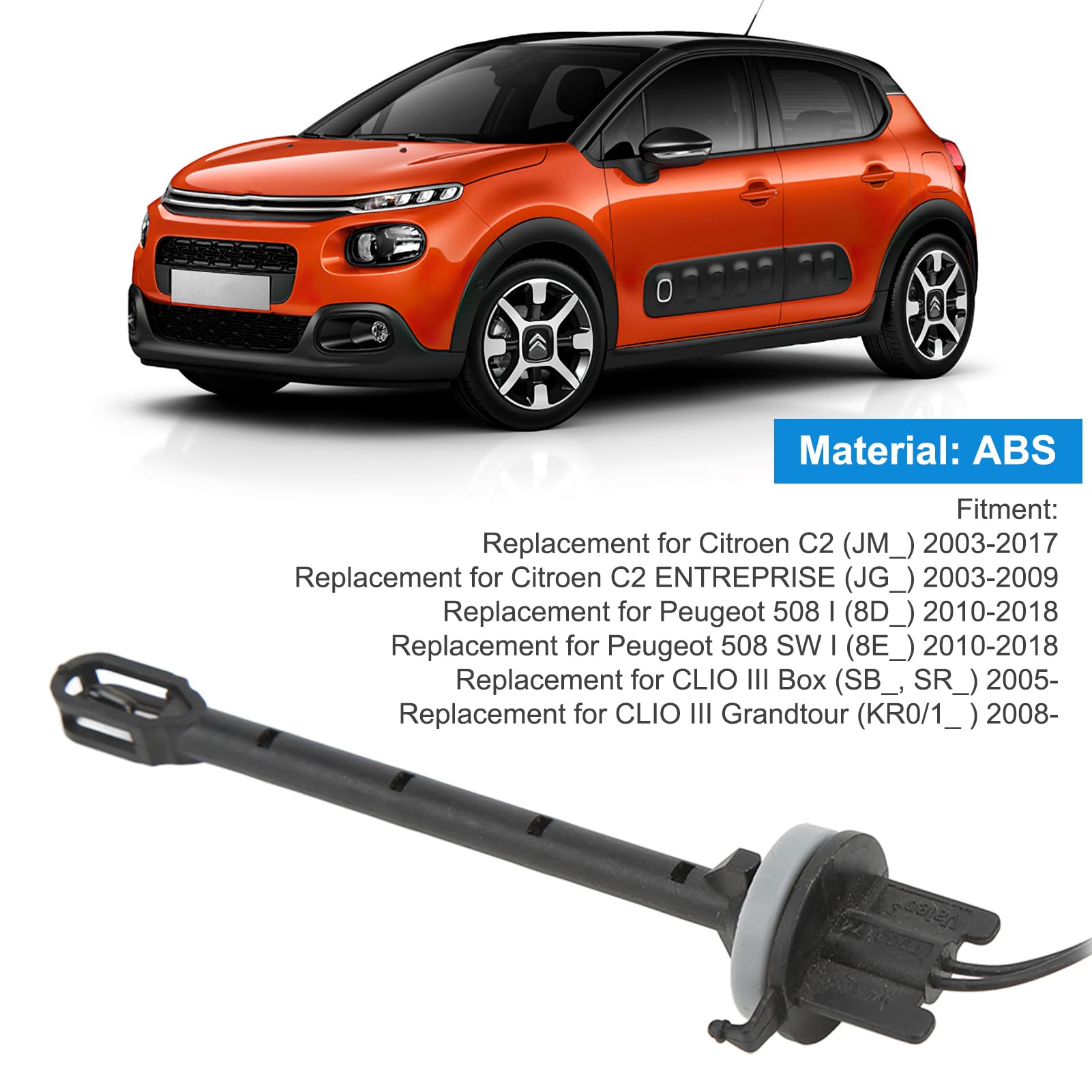 Capteur De Température Intérieure Pour Climatisation Auto - Compatible Citroën, Peugeot, Renault - Référence 277239472R