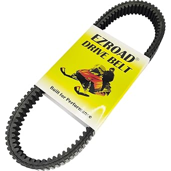 EZROAD Drive Belt 0627-073 0627-066 Compatible with Arctic Cat TZ1 Turbo LXR 2009-2013, Z1 Turbo EXT LXR 2009-2011, Bearcat 5000 XT GS, Bearcat Z1 XT GS Clutch Snowmobile CVT Double Notched