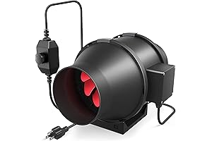 Customize VEVOR 4 Inch Inline Duct Fan with Variable Speed Controller