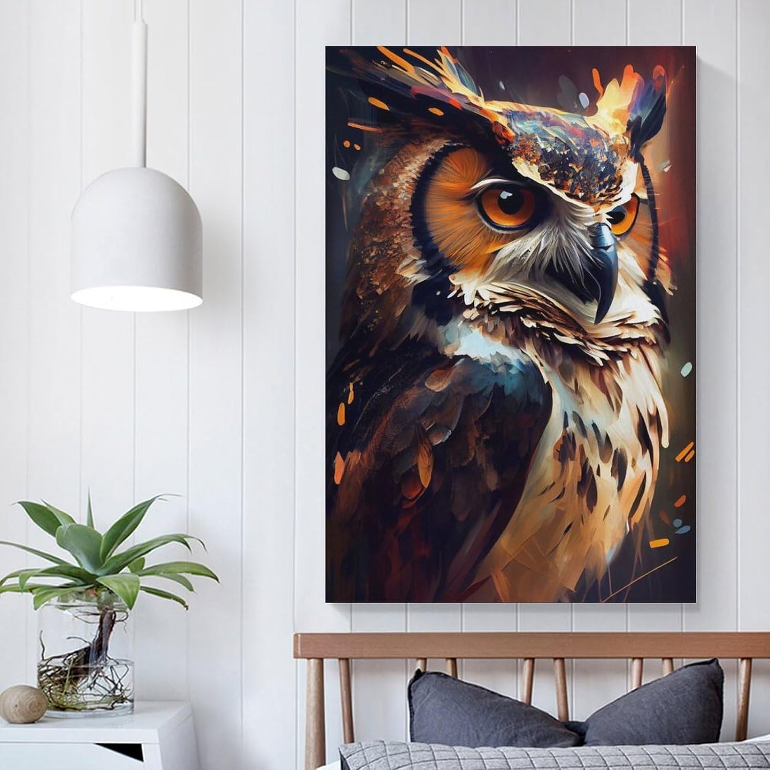 Tapisserie Murale 3D Aigle - Tenture Poster Ornement 100x150 Cm Pour Chambre Garçon Fille