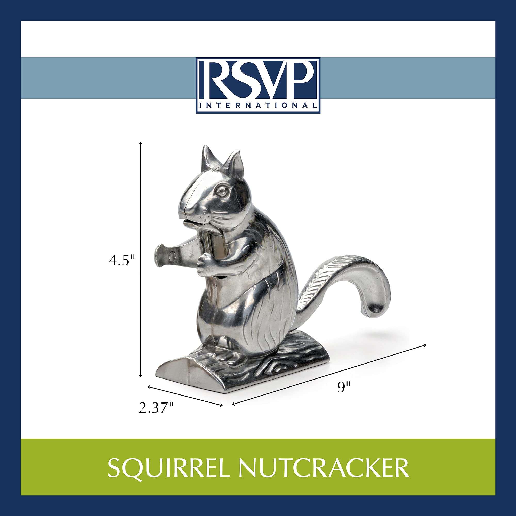 RSVP International Casse-Noisette en Acier Inoxydable pour Une Pendaison de crémaillère
