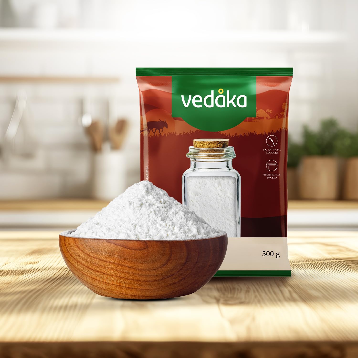 Vedaka Corn Starch | 500 G 4