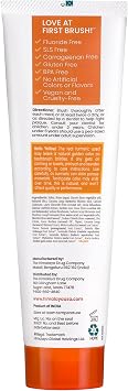 Himalaya Whitening Antiplaque Toothpaste with Turmeric + Coconut Oil for Brighter Teeth 113 g