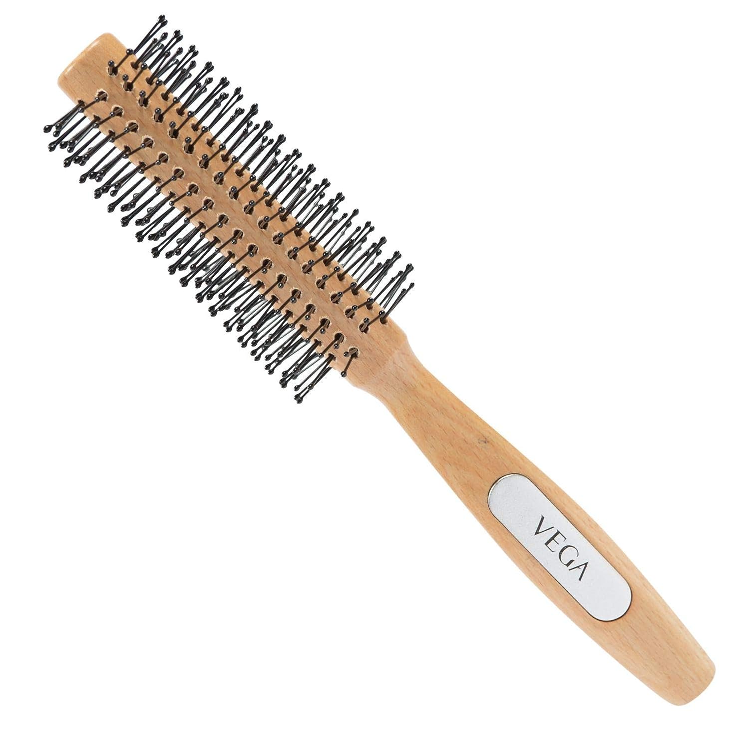 Buy Vega Wooden Round Hair Brush(India's No.1* Hair Brush Brand) For