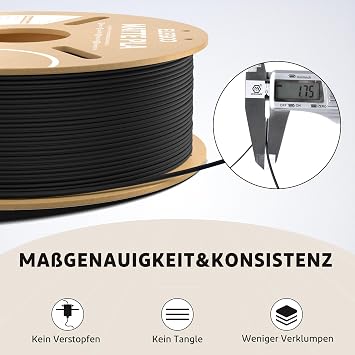 ELEGOO Matte PLA Filament 1.75 mm Mint Green 1 kg 3D Printer Filament PLA