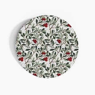 KraftyBazaar Pack of 45 William Morris Winter Garden Christmas Vinyl Stickers - 37mm Self-adhesive Holiday Stickers - Multipack Festive Stationery Craft Decor Labels