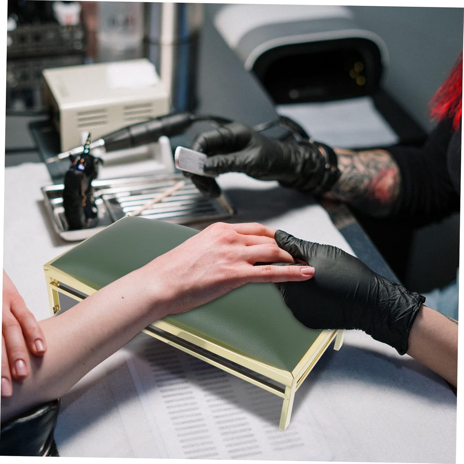 Professional Manicure Hand Pillow Comfortable Hand Rest French Manicure Pad