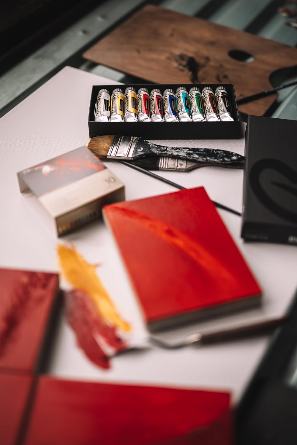 Rembrandt Oil Colour 10x15ml Tube Basic Paint Set