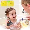 Rubber Duck - Black Rubber Duck, Small Rubber Ducks Mini Rubber Ducks - Black Halloween Ducks for Bathtub Pool Toys Birthday Sha Supplies and Decoration