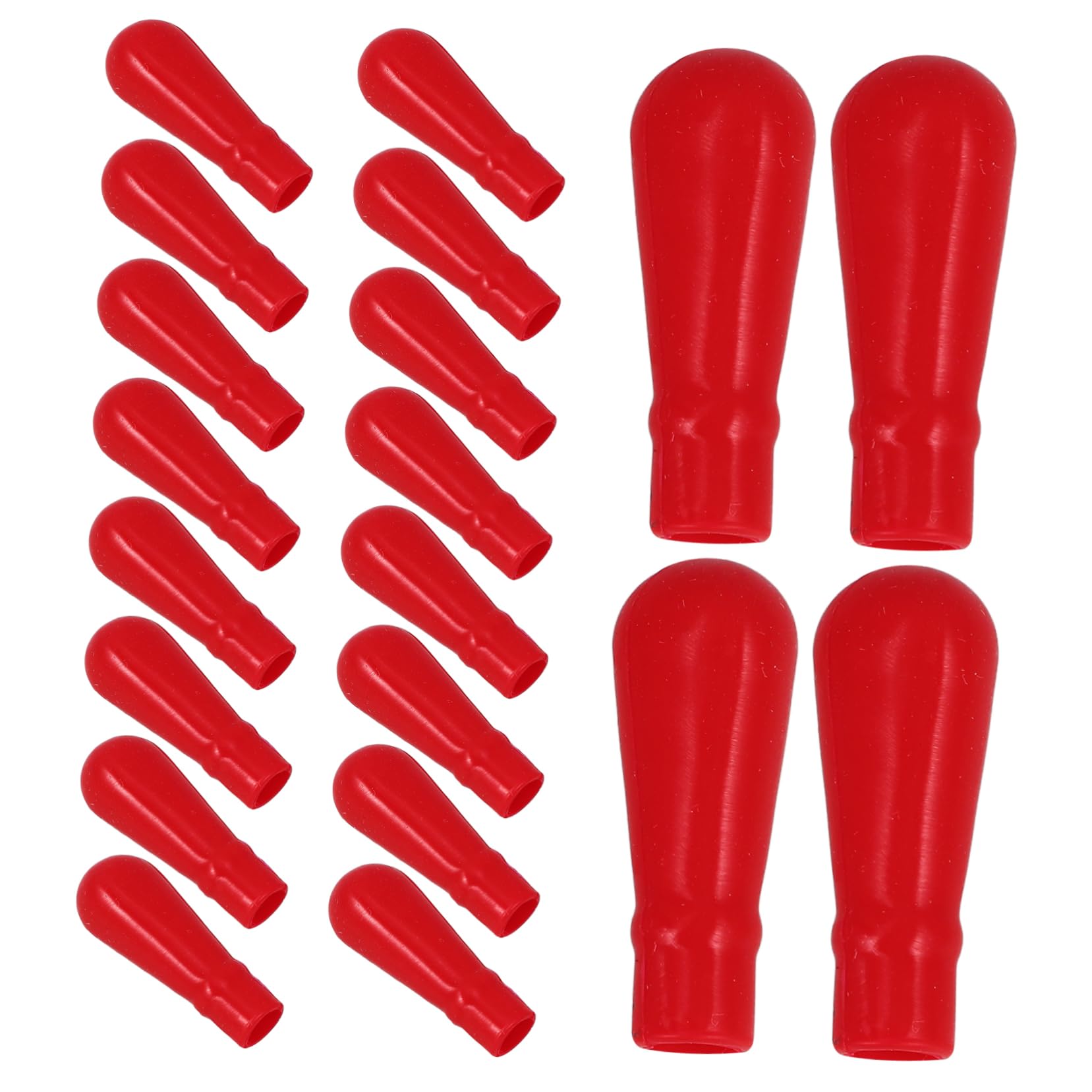 NAMOARLY 50pcs Eyedropper Head Caps Pipette Cap Conversion Leakproof for Lab Pipettes Easy Installation Cleaning