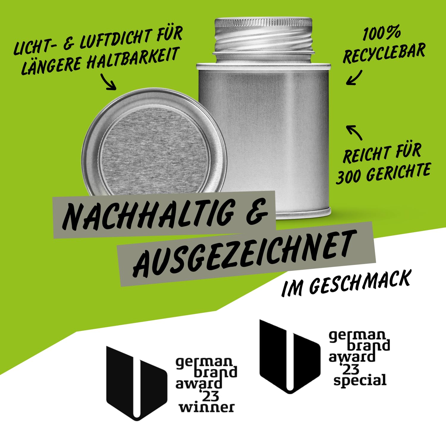 STAY SPICED! Italia | Premium Gewürzset mit 6 Gewürzen