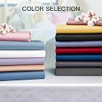 Deep Dream 100% Cotton Standard Pillow Cases Set of 2, 600 Thread Count White Pillow Cases, 20x26 Inches, Super Soft and Breathable Envelope Closure Sateen Weave Pillowcase