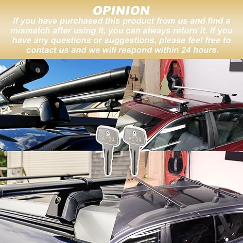 Miniatura 7 de A134 SKS - Llave para portaequipajes de techo, llaves de repuesto para esquí Yakima SKS, caja de carga, techo, portaequipajes y barras transversales