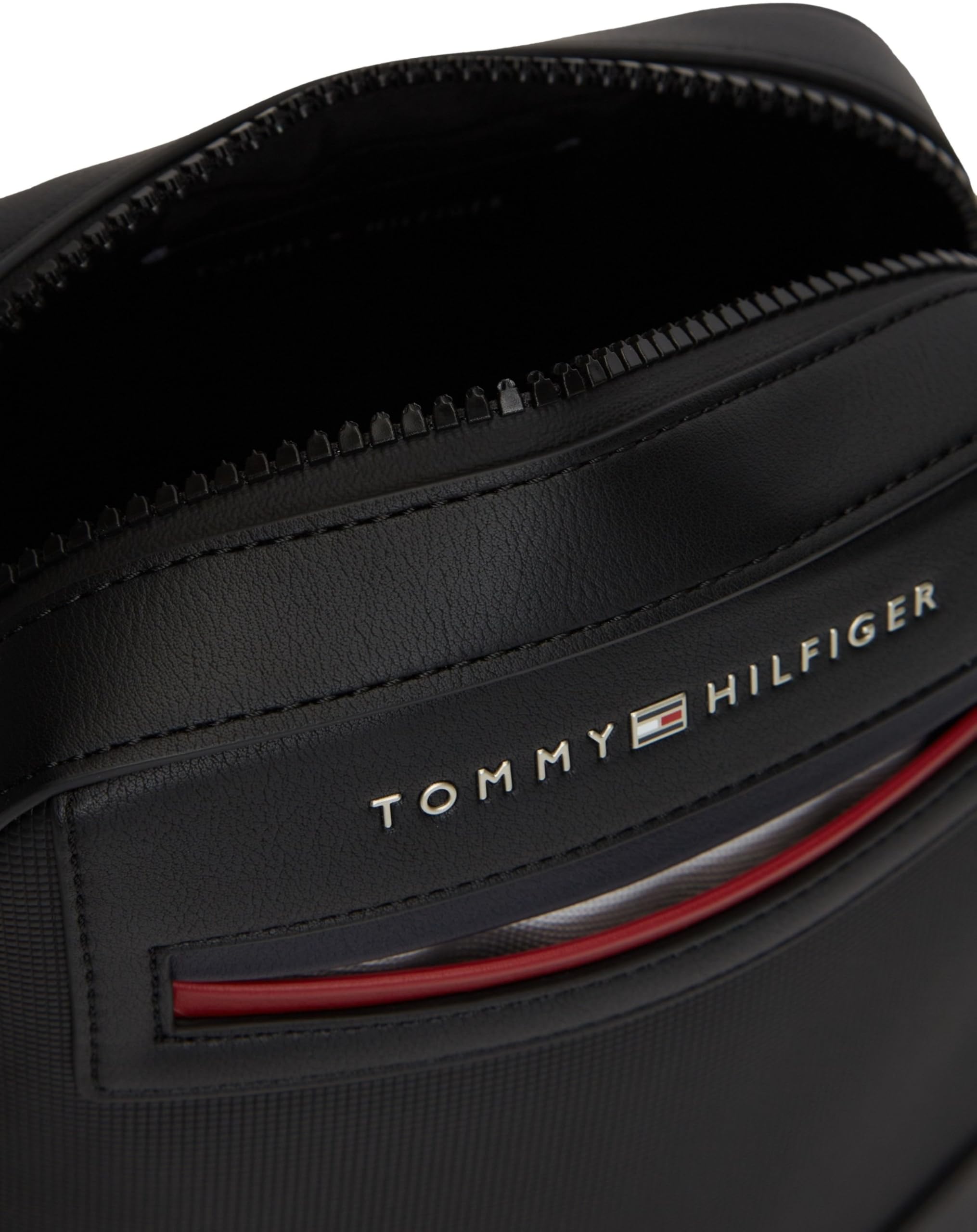 Tommy Hilfiger Th Foundaiton Mini Reporter AM0AM14156 Crossover Noir Taille unique