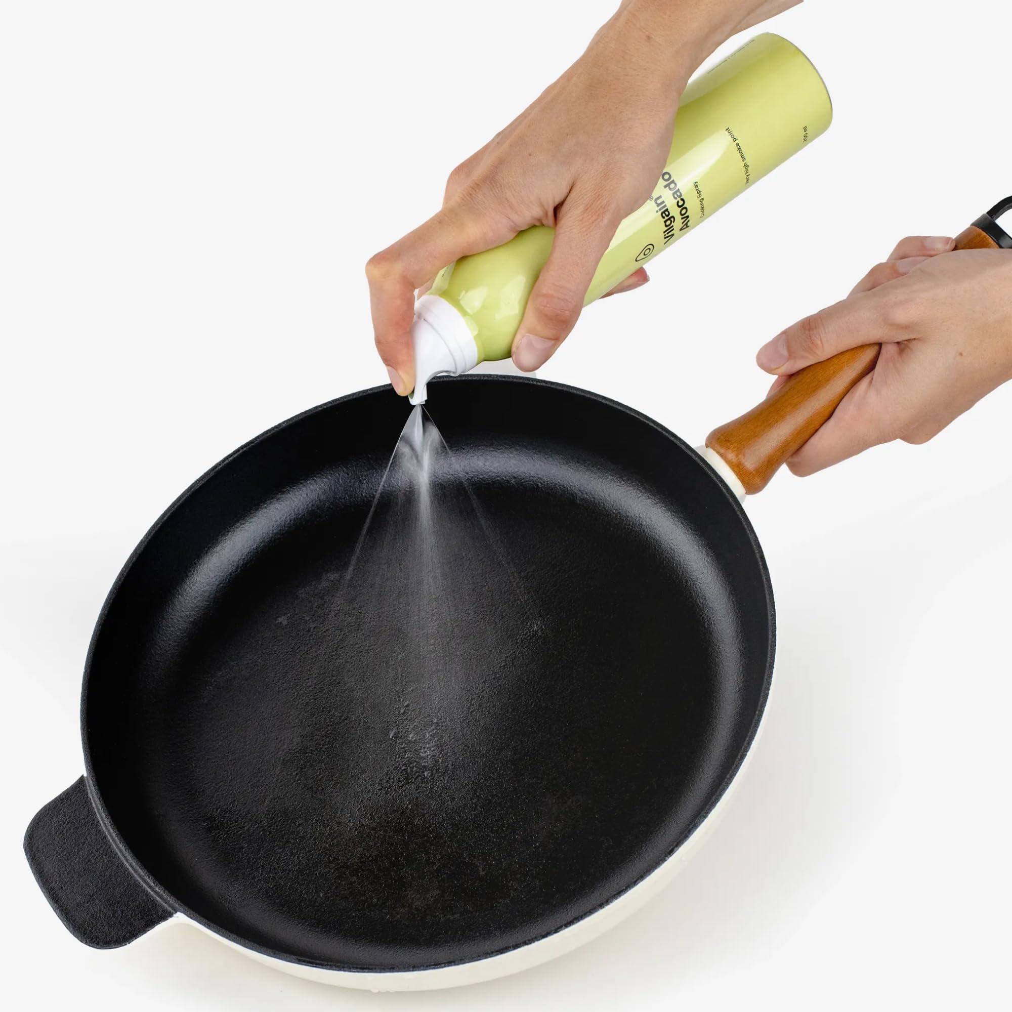 Vilgain Avocadoöl Spray (6x200 ml) Kochspray – Natürliches Avocado Öl Zum Braten & Backen, Reich An Ungesättigten Fettsäuren, Hitzebeständiges Speiseöl Spray Ohne Zusätze Für Die Gesunde Küche