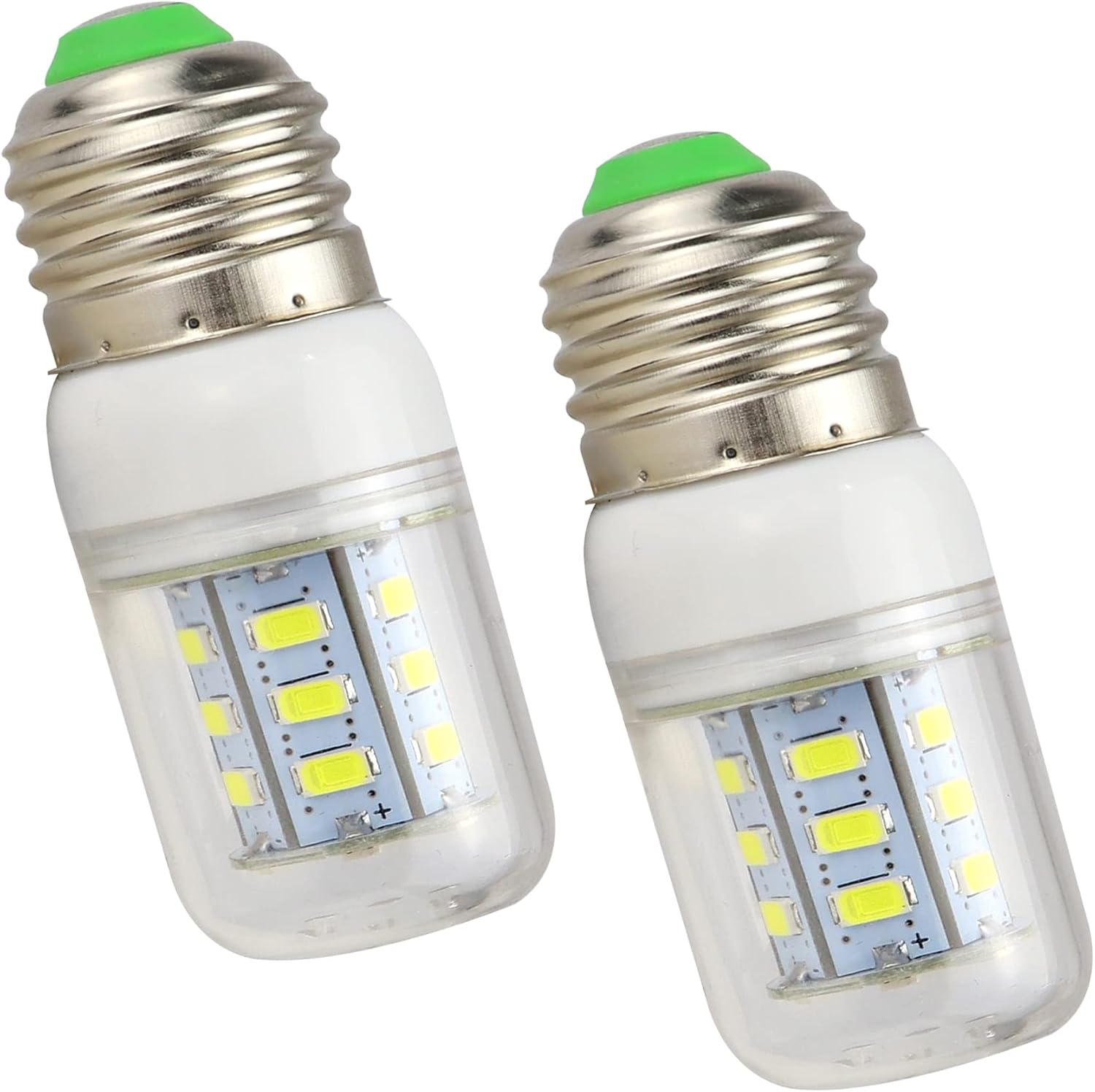 5304511738 LED Refrigerator Light Bulb 3.5W (2 pack), 5304511738 LED Light for frigidaire Refrigerator PS12364857, AP6278388. LED Refrigerator Light Wide Voltage Design Suitable for 85V to 265V