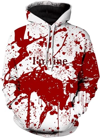 Unisex Novelty Hoodie Funny Personalized Printed Sweater Party Atmosphere Fashion Hoodie